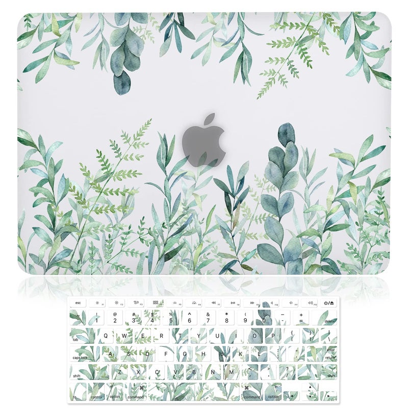 iDonzon Case for MacBook Pro 15 inch (A1398  2012-2015 Release)  3D Effect Matte Clear See Through Hard Cover & Keyboard Cover Compatible Mac Pro 15.4 with Retina Display (NO CD-ROM Drive) - Floral - Image 1